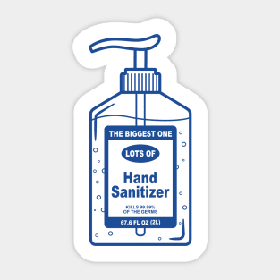 Hand Sanitizer Sticker